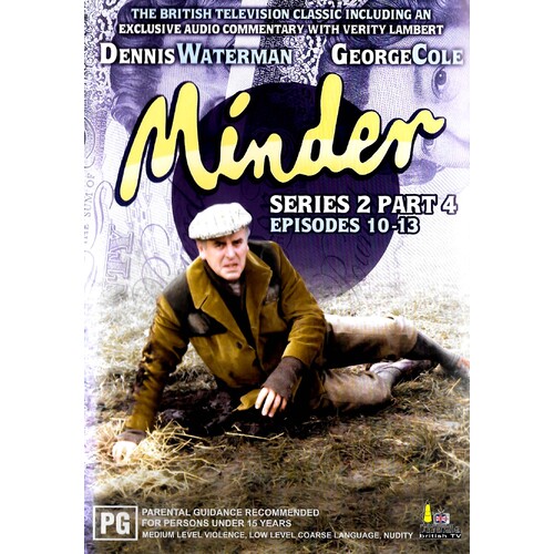 Minder Series 2 Part 4 Episodes 10-13 - Preowned DVD Excellent Condition Series Rare Aus Stock 