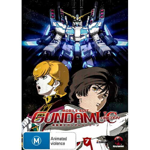 MOBILE SUIT: GUNDAMUC UNICORN: OVER THE RAINBOW - Rare Preowned DVD Excellent Condition Aus Stock