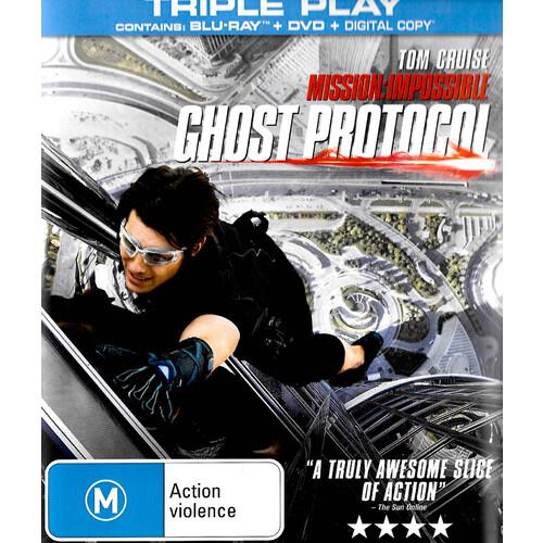Mission Impossible 4 Ghost Protocol (Blu-ray/DVD/Digital Copy) - Blu-Ray 