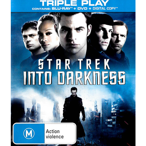 Star Trek Into Darkness Blu-ray Only - Rare Blu-Ray Aus Stock Preowned: Excellent Condition