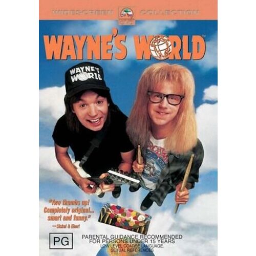 Wayne&#39;s World -Rare DVD Aus Stock Comedy Preowned: Excellent Condition