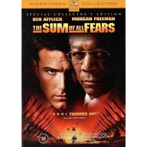 The Sum Of All Fears DVD Preowned: Disc Excellent
