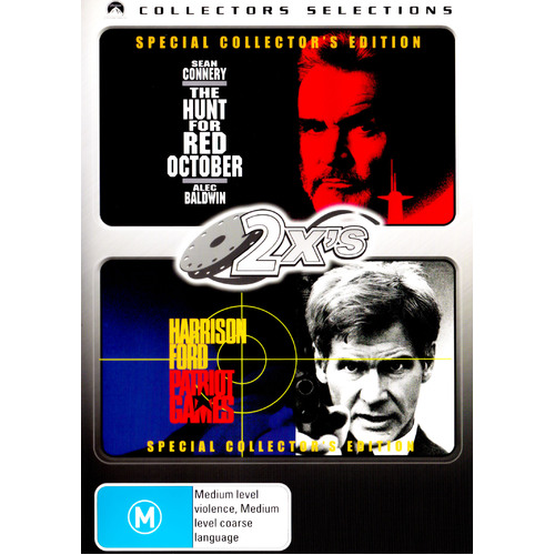 The Hunt for Red October / Patriot Games DVD Preowned: Disc Excellent