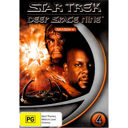 Star Trek Deep Space Nine Season 4 -DVD Series Rare Aus Stock Preowned: Excellent Condition