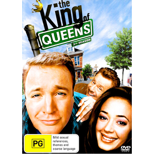 The King of Queens Season 3 -DVD Series Rare Aus Stock -Family Preowned: Excellent Condition