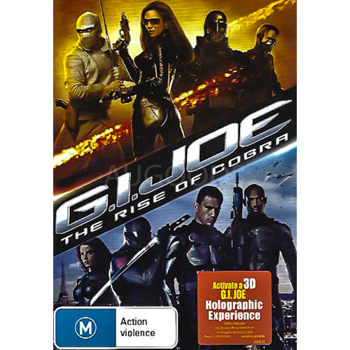 G.I. JOE: THE RISE OF COBRA DVD Preowned: Disc Excellent
