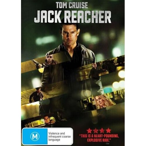 JACK REACHER DVD Preowned: Disc Excellent
