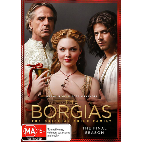 The Borgias: Season 3 DVD Preowned: Disc Excellent