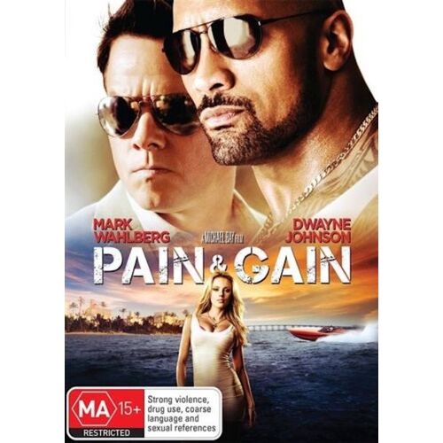 Pain Gain DVD Preowned: Disc Excellent