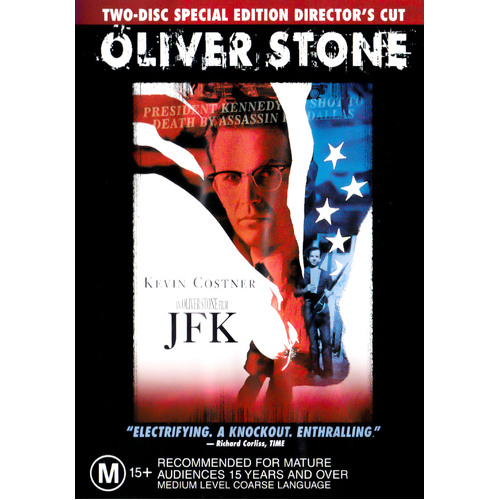 JFK Directors Cut DVD Preowned: Disc Excellent