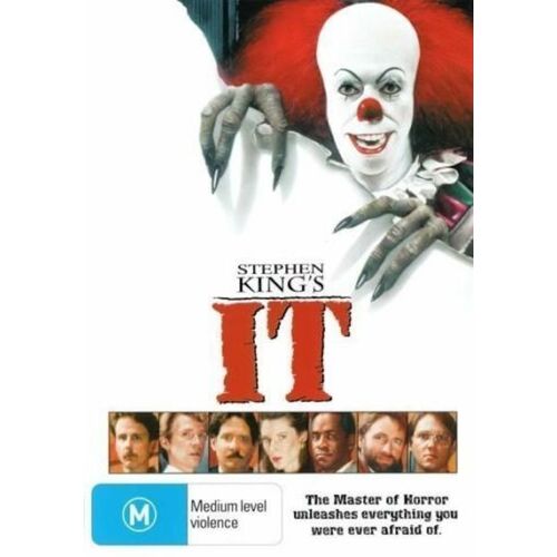 Stephen King&#39;s IT - Rare DVD Aus Stock Preowned: Excellent Condition