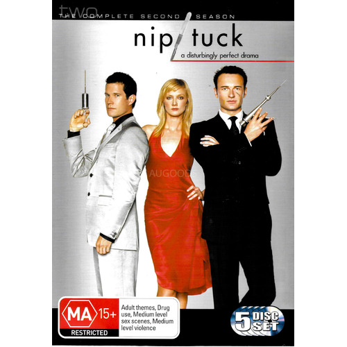 NIP TUCK: COMPLETE SECOND SEASON DVD Preowned: Disc Excellent