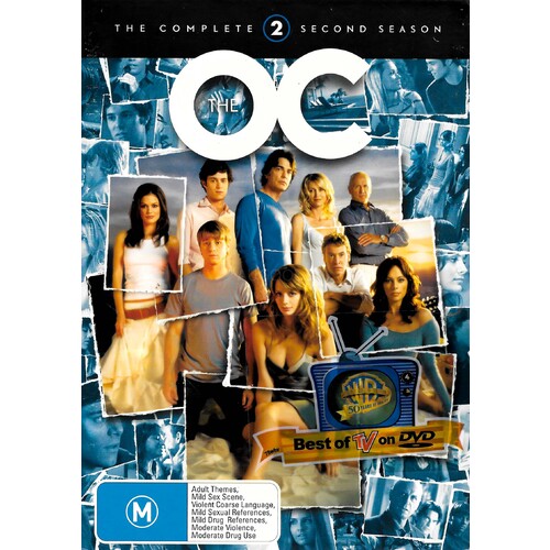 The O.C., [6 Discs] : The Complete Second Season DVD Preowned: Disc Excellent