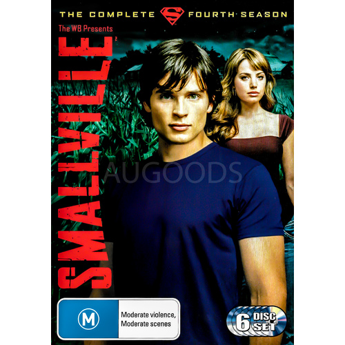 SMALLVILLE: THE COMPLETE 4 SEASON - DVD Series Rare Aus Stock Preowned: Excellent Condition