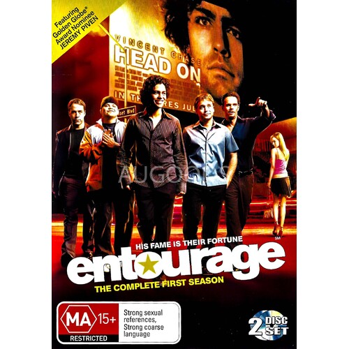 entourage The Complete First Season DVD Preowned: Disc Excellent
