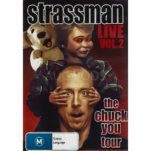 STRASSMAN LIVE VOL.2 THE CHUCK YOU TOUR DVD Preowned: Disc Excellent