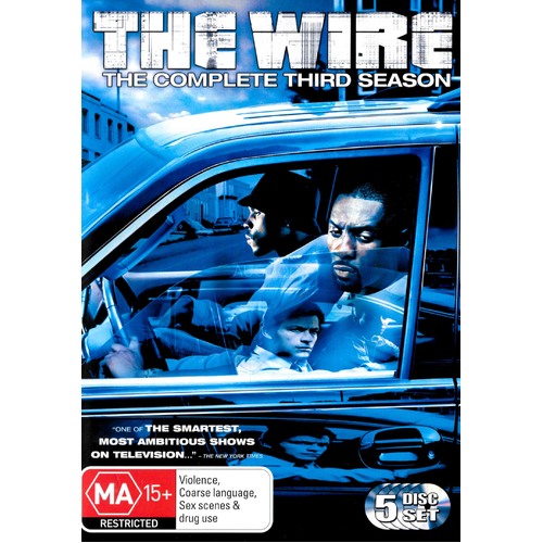 The Wire The Complete Third Season DVD Preowned: Disc Excellent