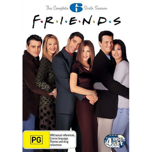 Friends: Season 6 DVD Preowned: Disc Excellent