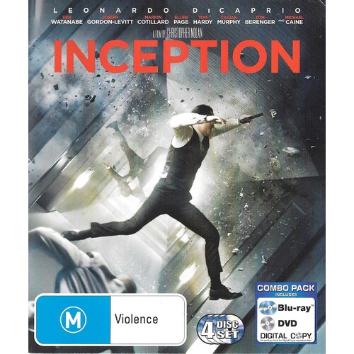 Inception - Rare Blu-Ray Aus Stock Preowned: Excellent Condition