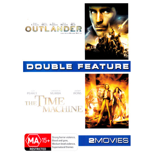 Outlander &amp; The Time Machine DVD Preowned: Disc Excellent