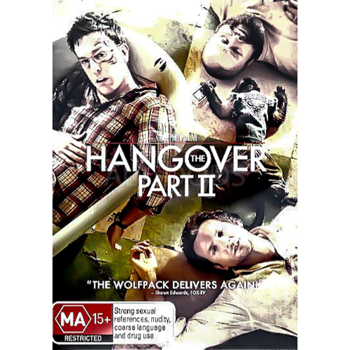 THE HANGOVER PART II -Rare DVD Aus Stock Comedy Preowned: Excellent Condition