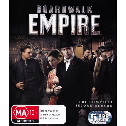 Boardwalk Empire: Season 2 Blu-Ray Preowned: Disc Excellent