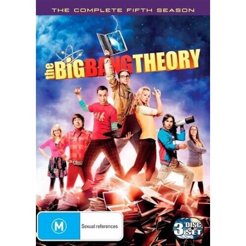 THE BIG BANG THEORY: SEASON 5 DVD Preowned: Disc Excellent