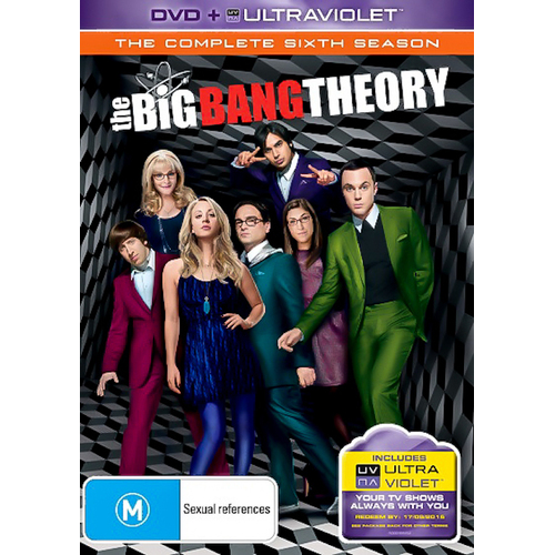 The Big Bang Theory: Season 6 DVD Preowned: Disc Excellent