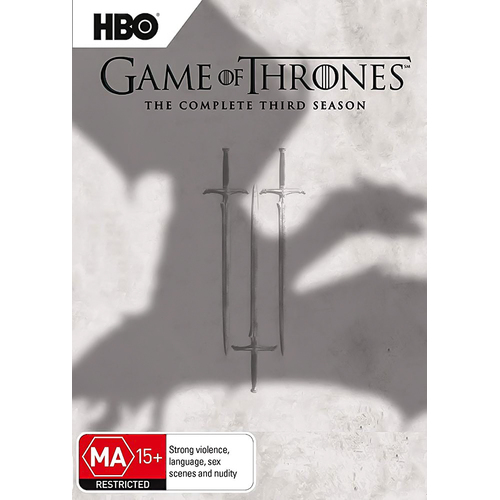 Game of Thrones: Season 3 DVD Preowned: Disc Excellent