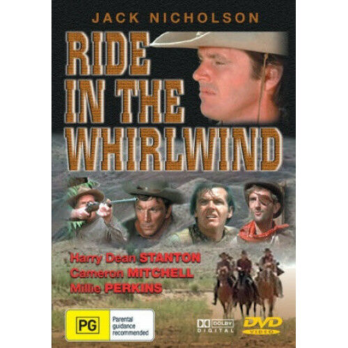 RIDE IN THE WHIRLWIND REGION PAL (JACK NICHOLSON) DVD Preowned: Disc Excellent