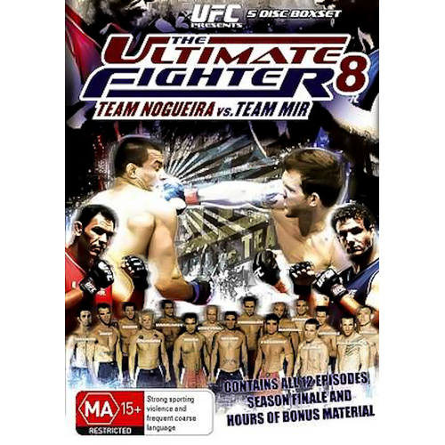 UFC The Ultimate Fighter 8 - Team Nogueira vs Team Mir DVD Preowned: Disc Excellent