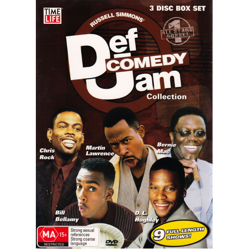 Def Comedy Jam All Stars - Boxset 1 Vol 1 DVD Preowned: Disc Excellent