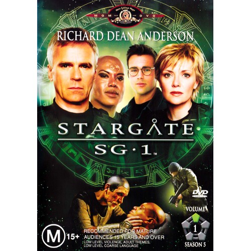 Stargate Sg-1 Season 5- Vol. 1 Episodes 1-4 DVD Preowned: Disc Excellent