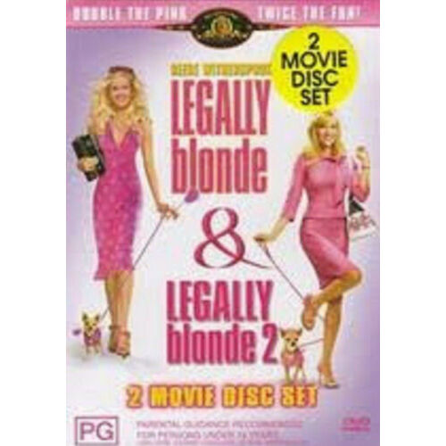 Legally blonde 1 &amp; 2 DVD Preowned: Disc Excellent