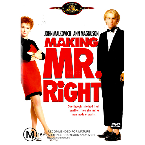 MAKING MR. RIGHT - Rare DVD Aus Stock Preowned: Excellent Condition