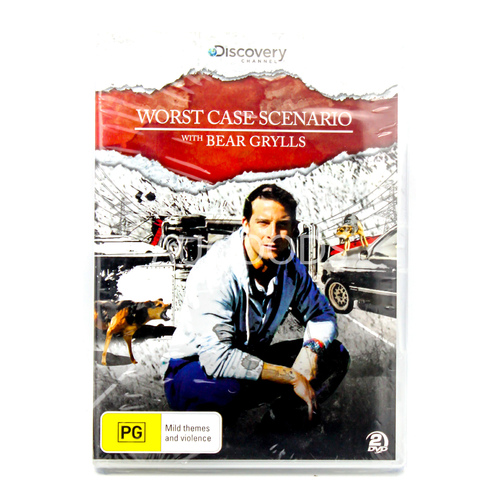 Worst Case Scenario with Bear Grylls -Educational DVD Series Preowned: Excellent Condition