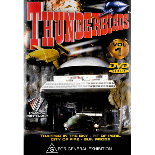 Thunderbirds Vol 1 DVD Preowned: Disc Excellent