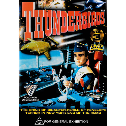 Thunderbirds-Volume 3 -Rare Family DVD Aus Stock Preowned: Excellent Condition
