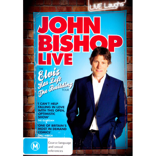John Bishop Live DVD Preowned: Disc Excellent