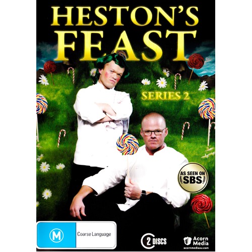 Heston&#39;s Feast Series 2 DVD Preowned: Disc Excellent