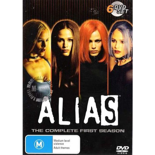 ALIAS - THE COMPLETE FIRST SEASON DVD Preowned: Disc Excellent