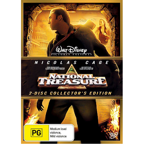 National Treasure 2-Disc Collector&#39;s Edition DVD Preowned: Disc Excellent