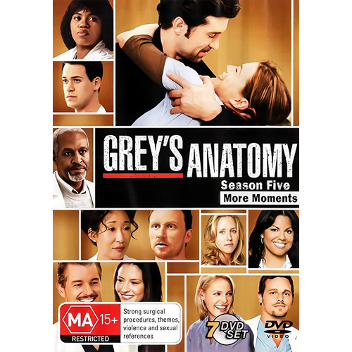 Grey&#39;s Anatomy: Season 5 DVD Preowned: Disc Excellent