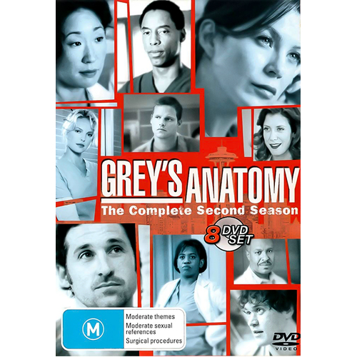 Grey&#39;s Anatomy: Season 2 DVD Preowned: Disc Excellent