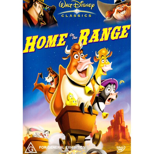 Home On The Range DVD Preowned: Disc Excellent