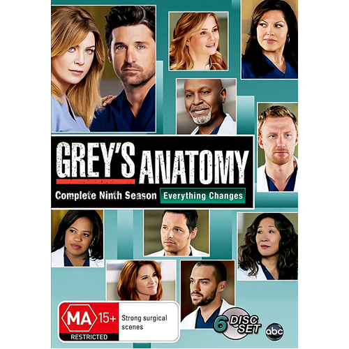 Grey&#39;s Anatomy: Season 9 DVD Preowned: Disc Excellent