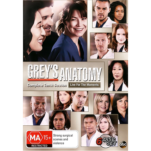 Grey&#39;s Anatomy: Season 10 DVD Preowned: Disc Excellent