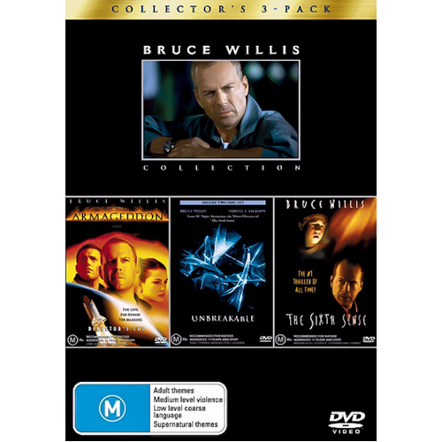 Bruce Willis Collector&#39;s 3 Pack DVD Preowned: Disc Excellent