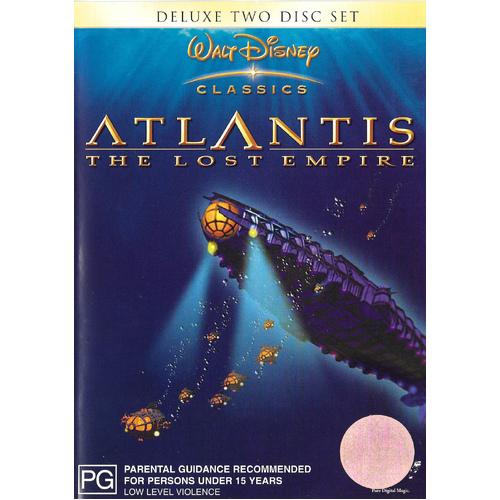 Atlantis the Lost Empire -Rare DVD Aus Stock -Family Preowned: Excellent Condition