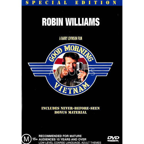 Good Morning, Vietnam -Rare DVD Aus Stock -Family Preowned: Excellent Condition